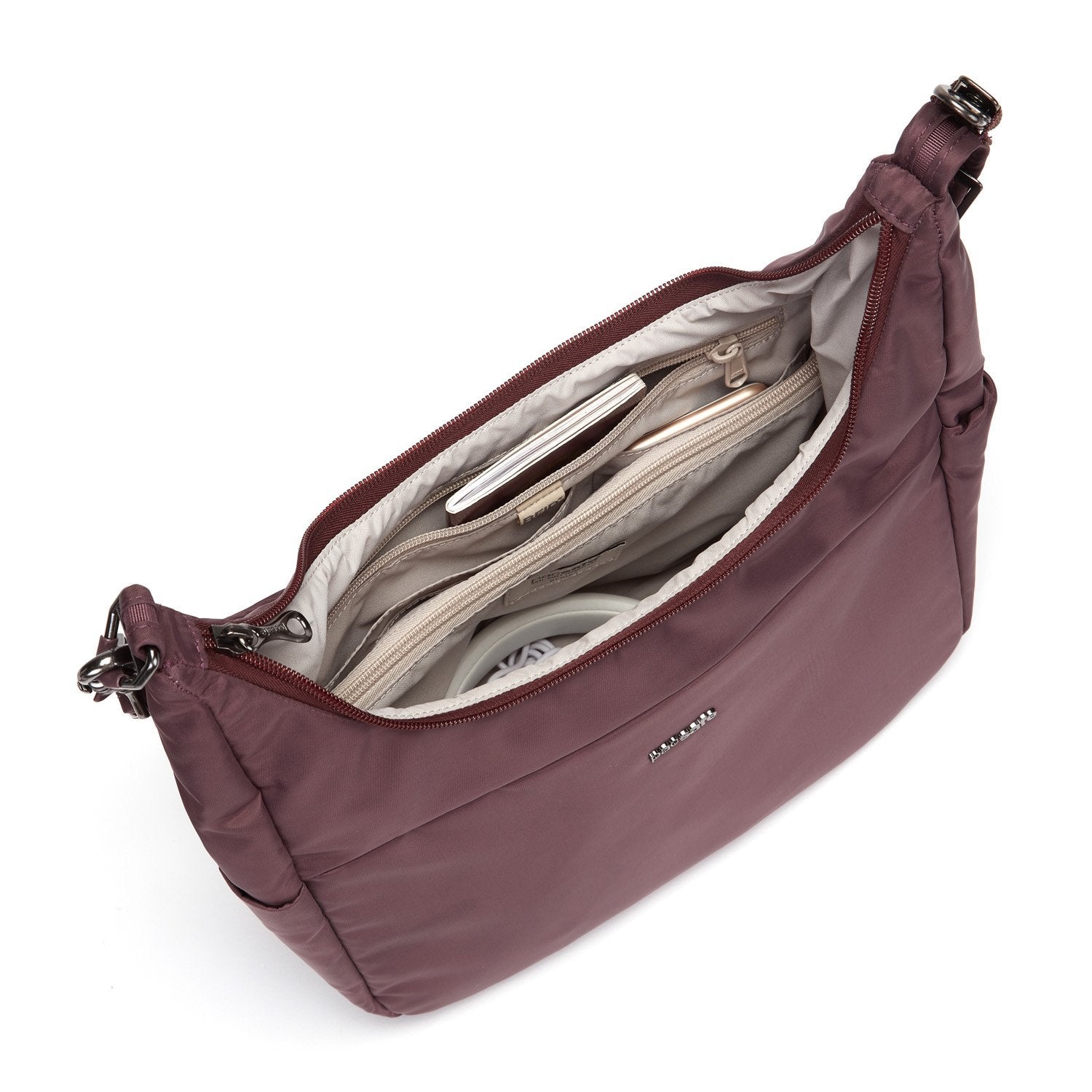 Cruise Anti-Theft All Day Crossbody, Pinot