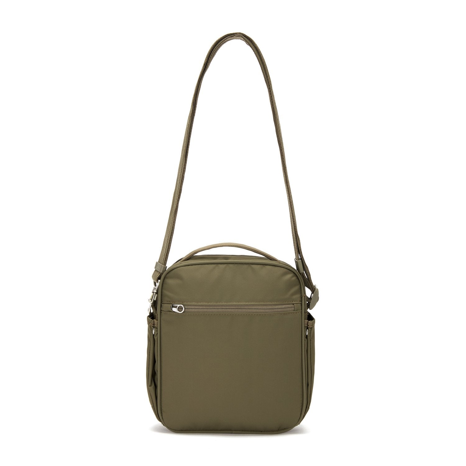 Metrosafe LS200 Anti-Theft Medium Crossbody Bag, Earth Khaki