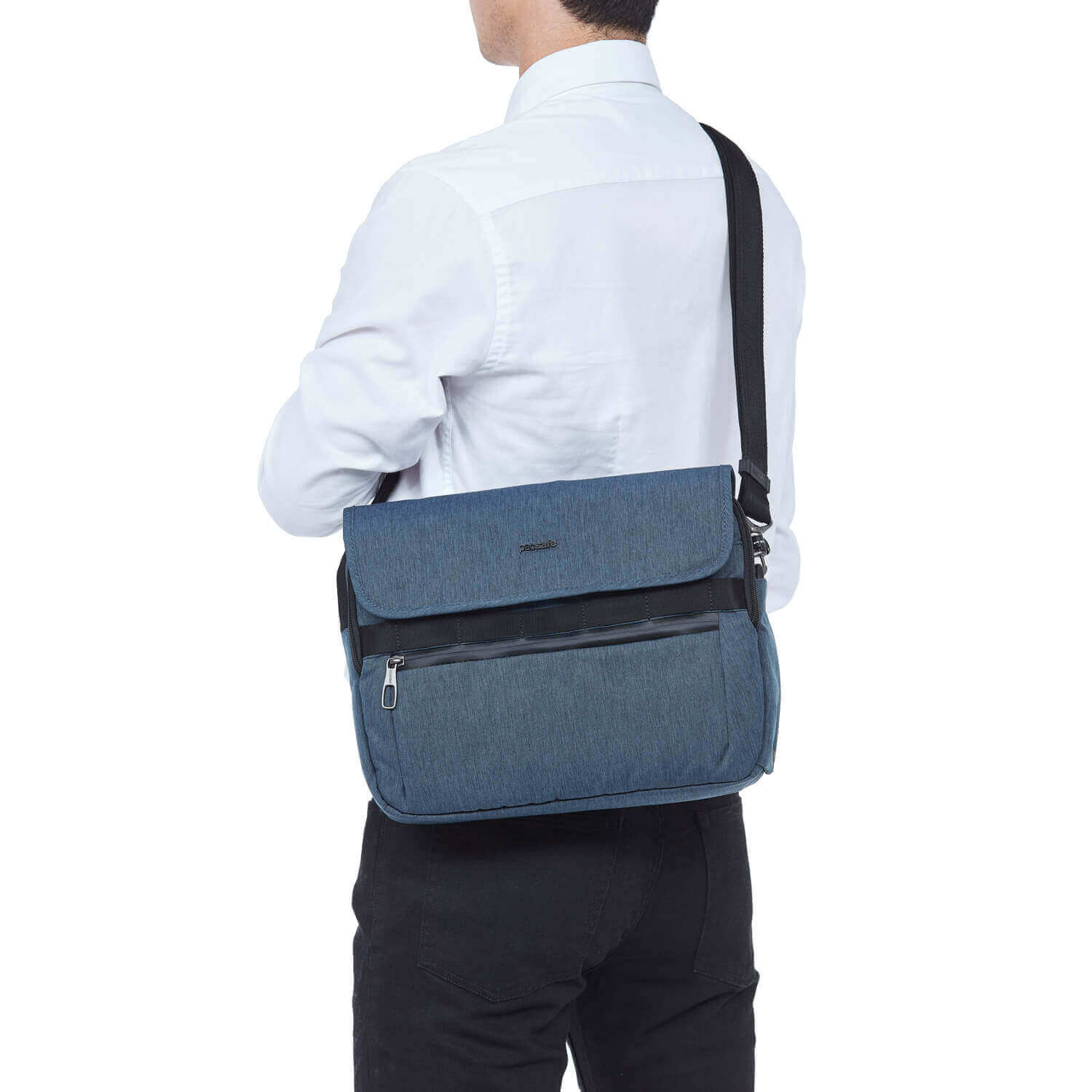 Metrosafe X Anti-Theft Messenger Dark Denim
