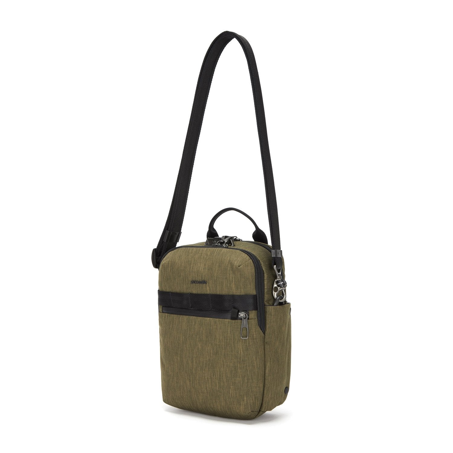 Metrosafe Anti-Theft Vertical Crossbody, Utility Green
