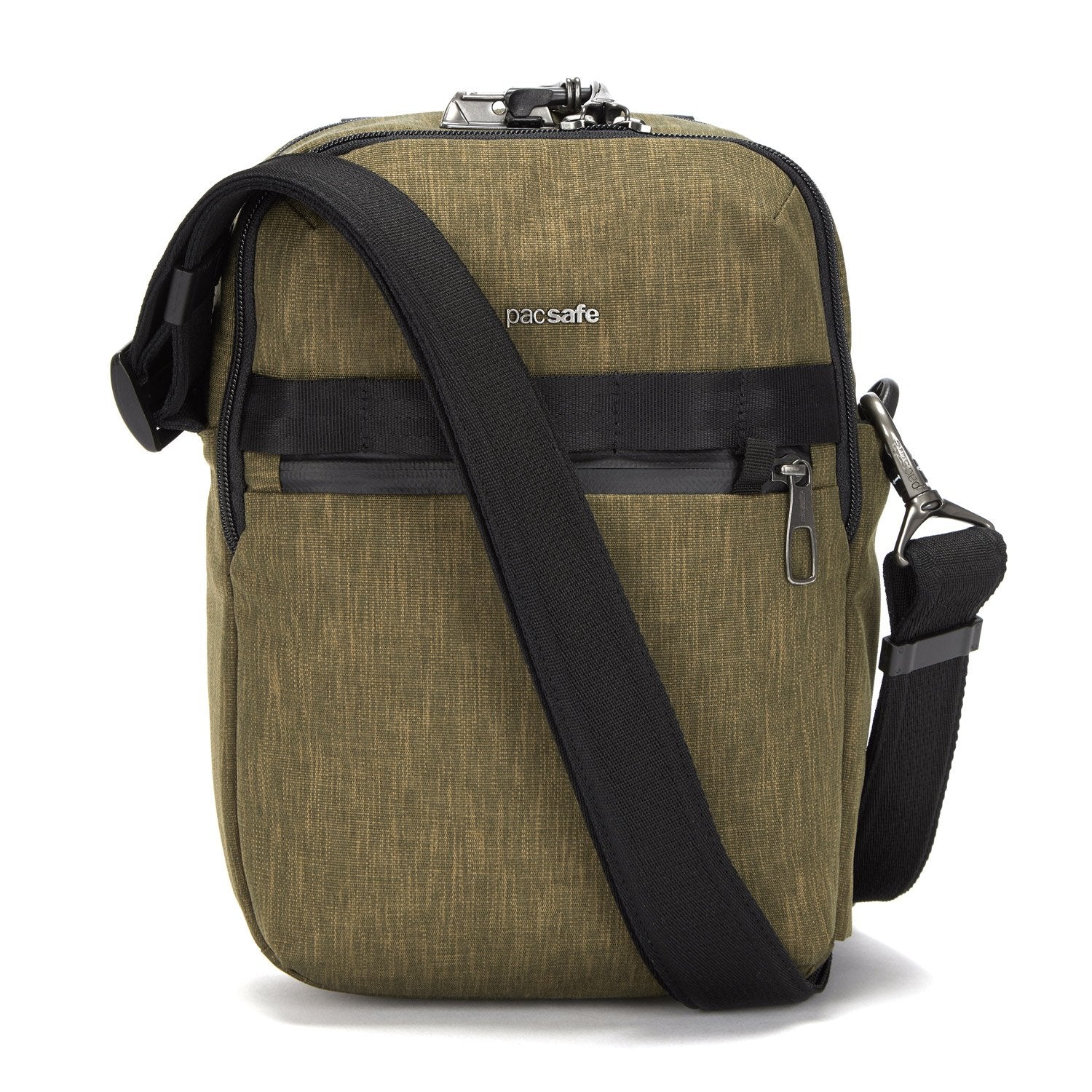 Metrosafe Anti-Theft Vertical Crossbody, Utility Green