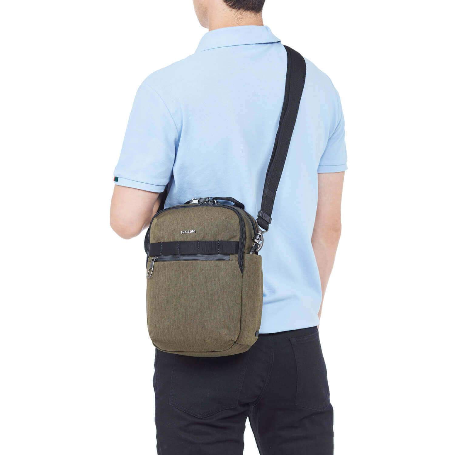 Metrosafe X Anti-Theft Vertical Crossbody Utility