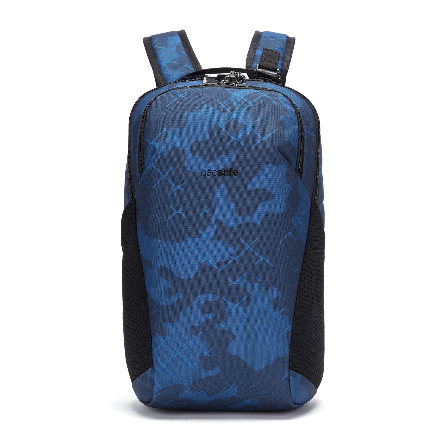 Vibe 20L Anti-Theft Backpack, Blue Camo