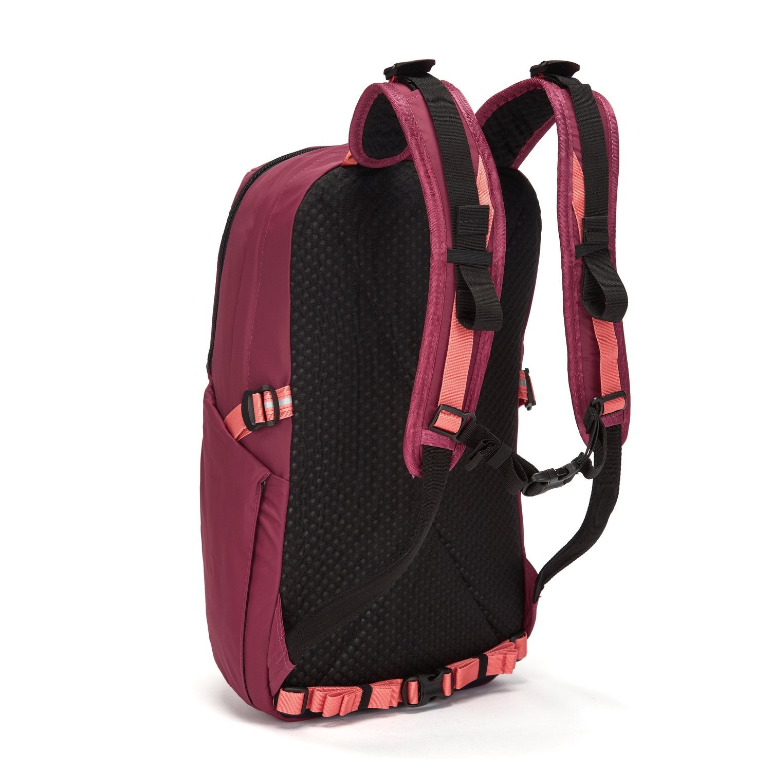 Vibe 25L Anti-Theft Backpack, Dark Berry