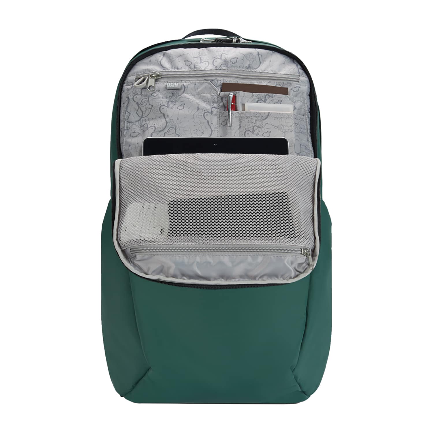 Vibe 25L Anti-Theft Backpack, Forest Green