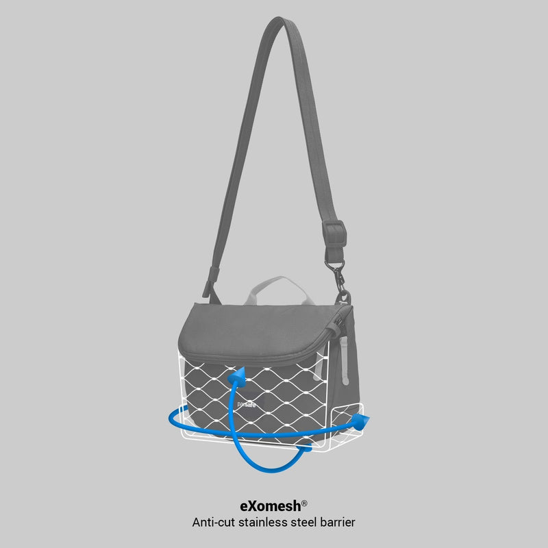 Pacsafe® GO Anti Theft Saddle Crossbody, Rose