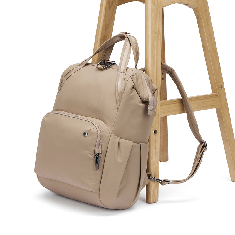 Pacsafe® CX Anti-Theft Backpack, Taupe