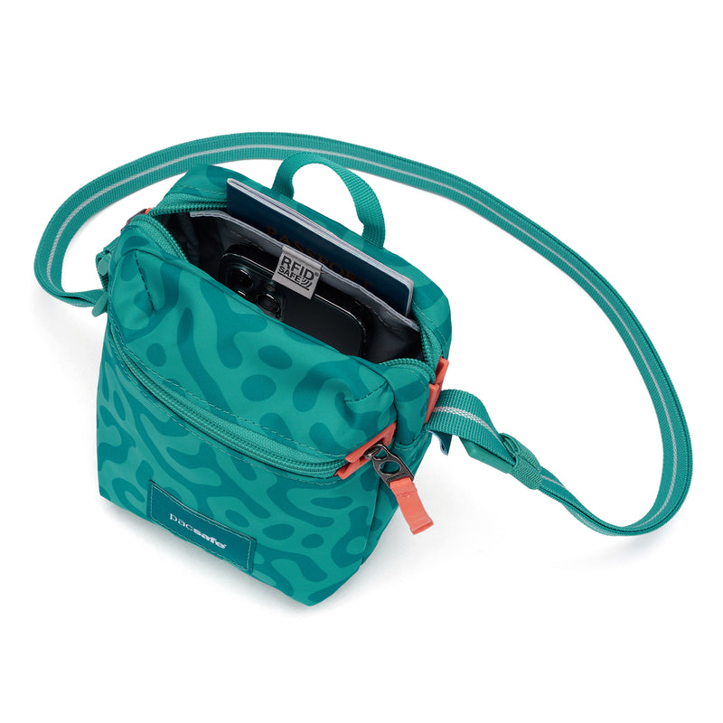 Pacsafe® GO Anti-Theft Micro Crossbody, Reef