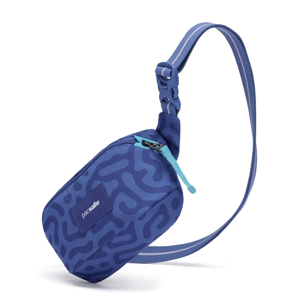 Pacsafe® GO Anti-Theft Micro Sling, Cerulean Blue