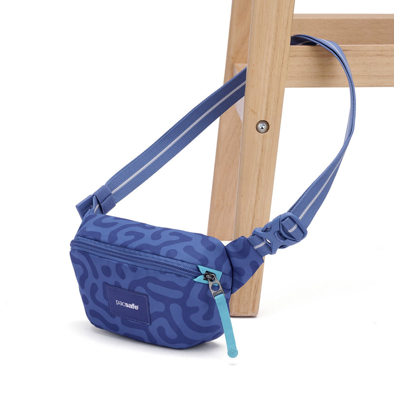 Pacsafe® GO Anti-Theft Micro Sling, Cerulean Blue