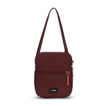 Pacsafe® GO Anti Theft Saddle Crossbody, Garnet Red