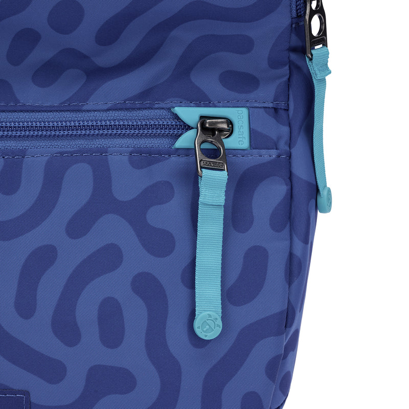 Pacsafe® GO Anti Theft Saddle Crossbody, Cerulean Blue