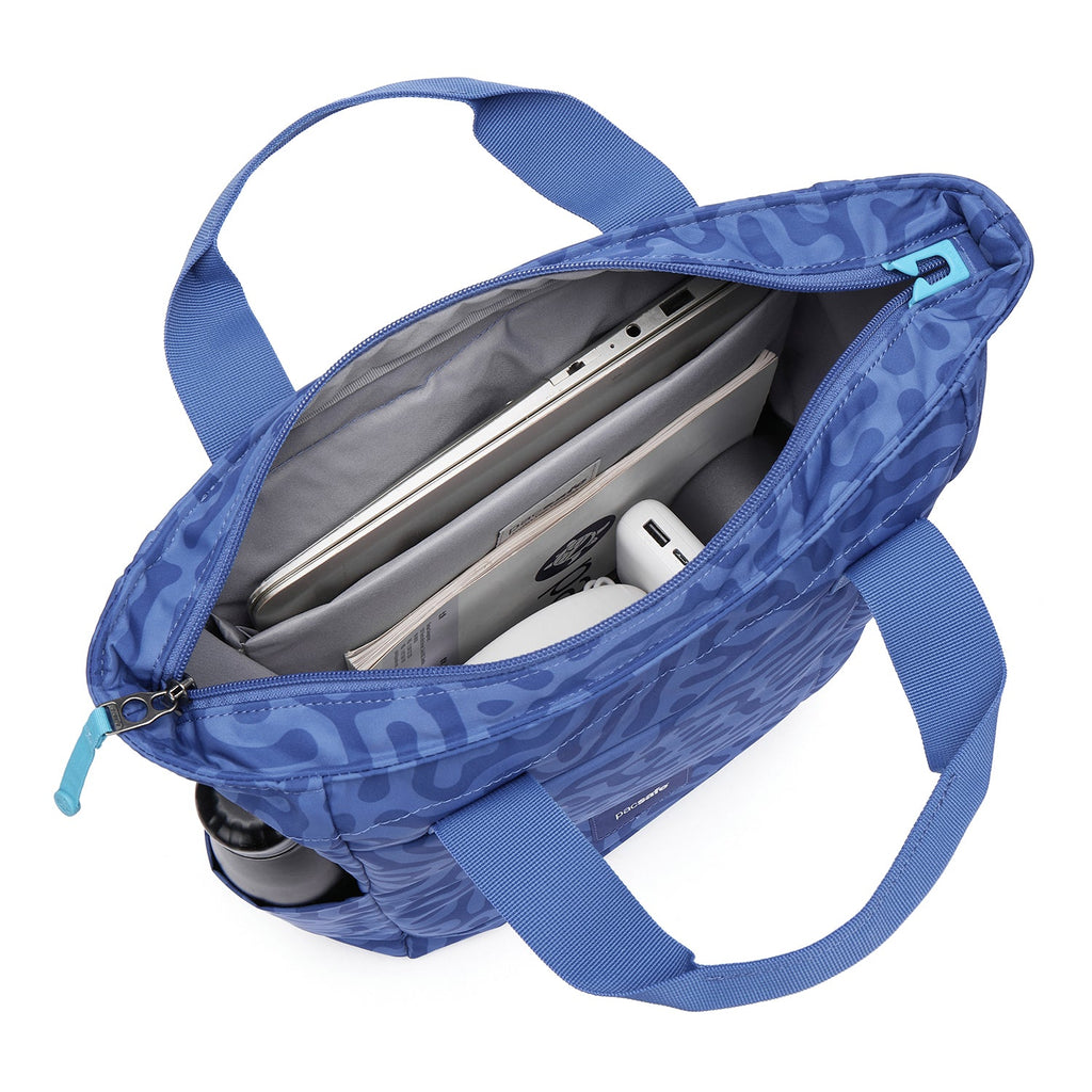 Pacsafe® GO Anti-Theft Totepack, Cerulean Blue
