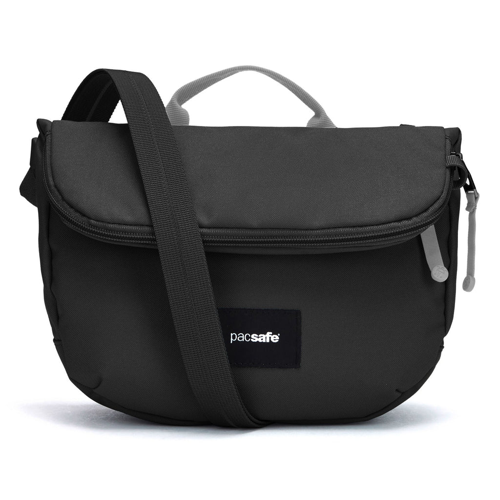 Pacsafe® GO Anti Theft Saddle Crossbody, Jet Black