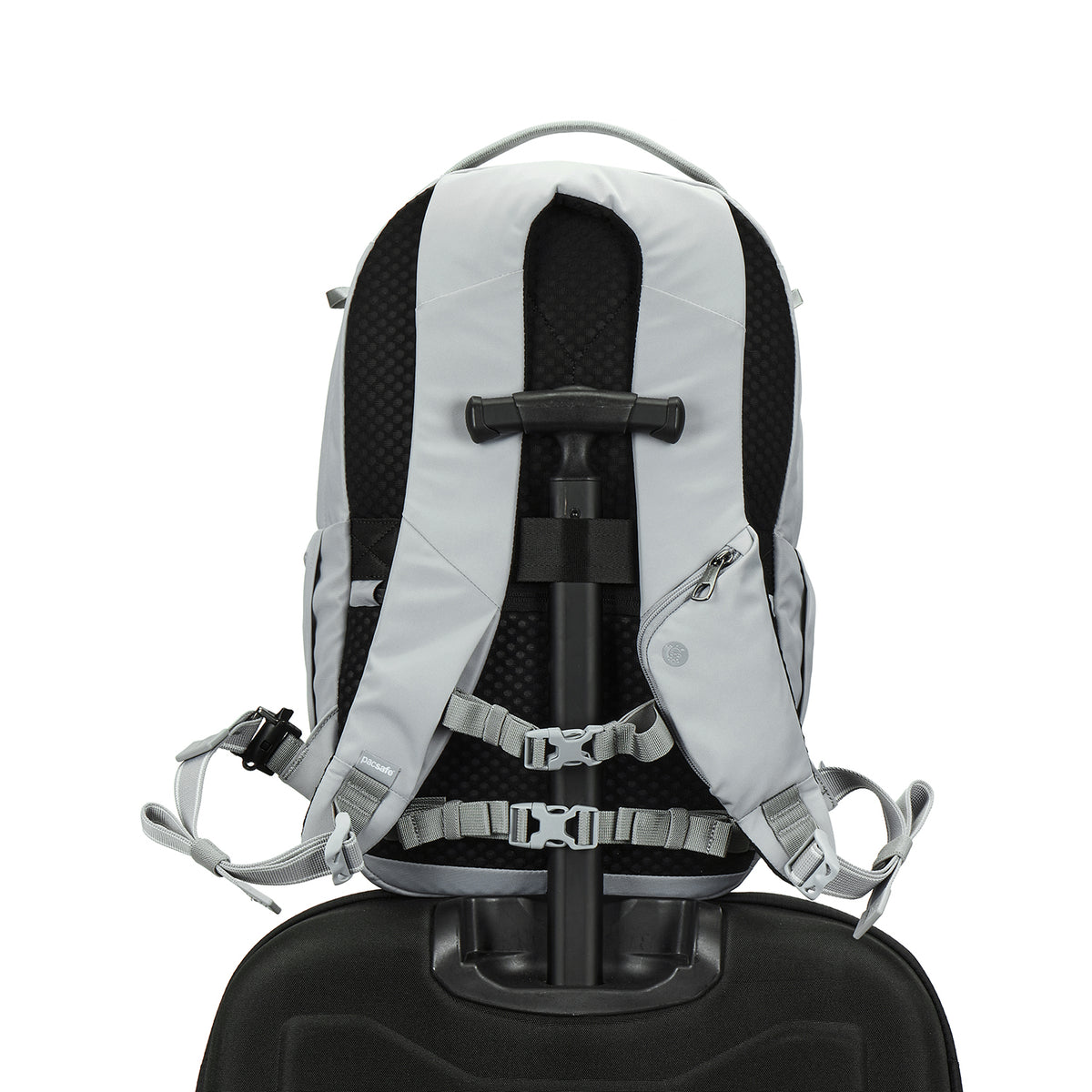 Pacsafe® V 26L Anti-Theft Tour Backpack, Digital Gray