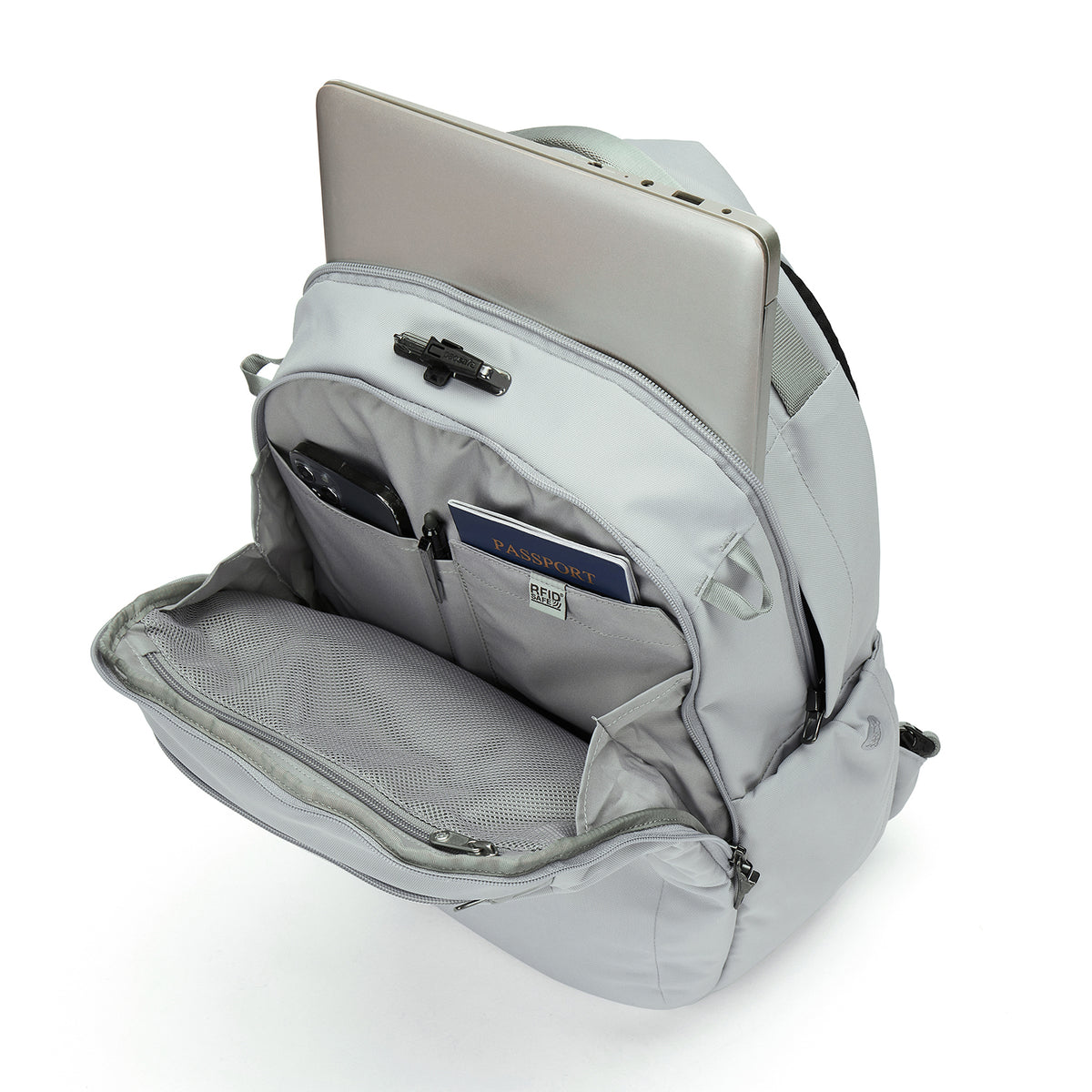 Pacsafe® V 26L Anti-Theft Tour Backpack, Digital Gray