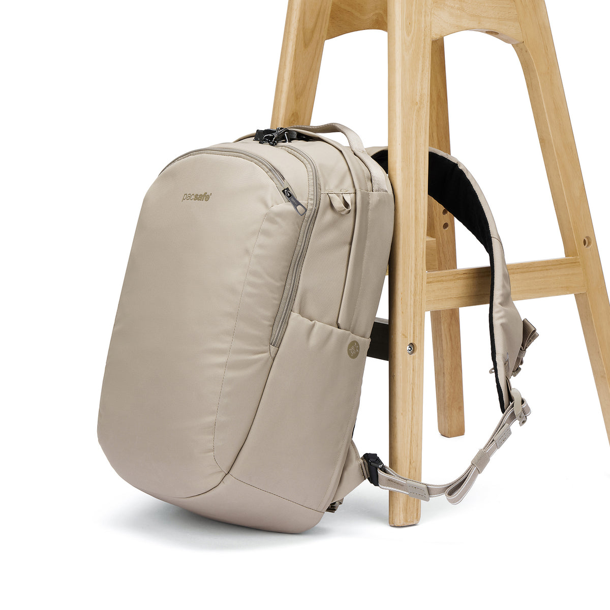 Pacsafe® V 26L Anti-Theft Tour Backpack, Beige