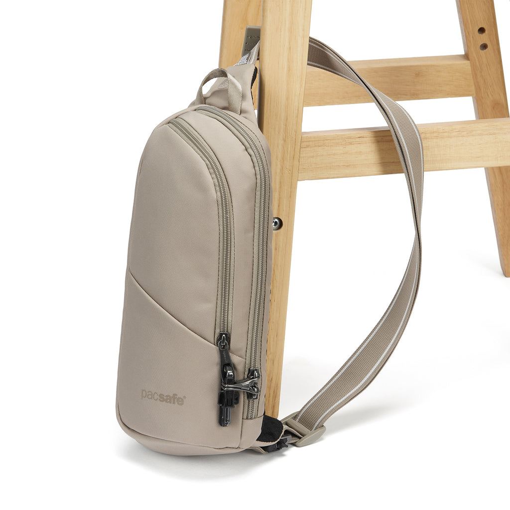 Pacsafe® V Anti-Theft Action Sling Pack, Beige