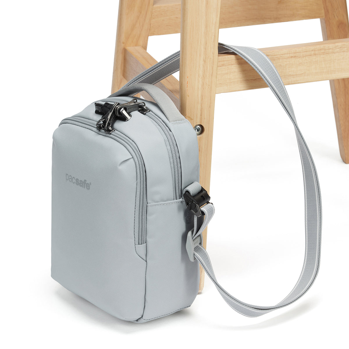 Pacsafe® V Anti-Theft Companion Crossbody, Digital Gray