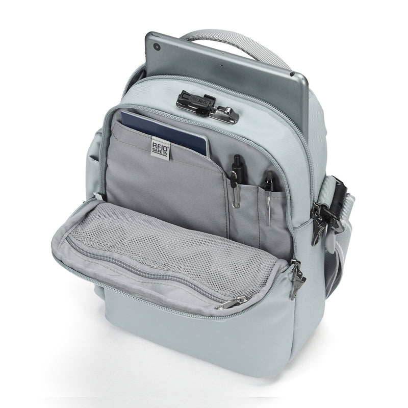 Pacsafe® V Anti-Theft Tour Crossbody, Digital Gray
