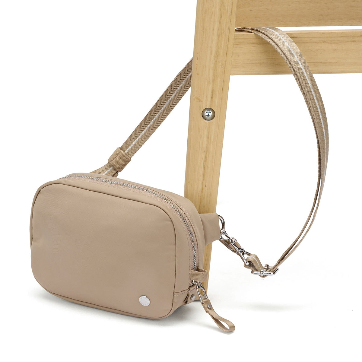 Pacsafe® W Anti-Theft Micro Sling, Taupe