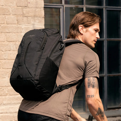 Pacsafe® EXP 28L Anti-Theft Backpack (lifestyle)