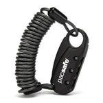3-Dial Clip Cable Lock, Black