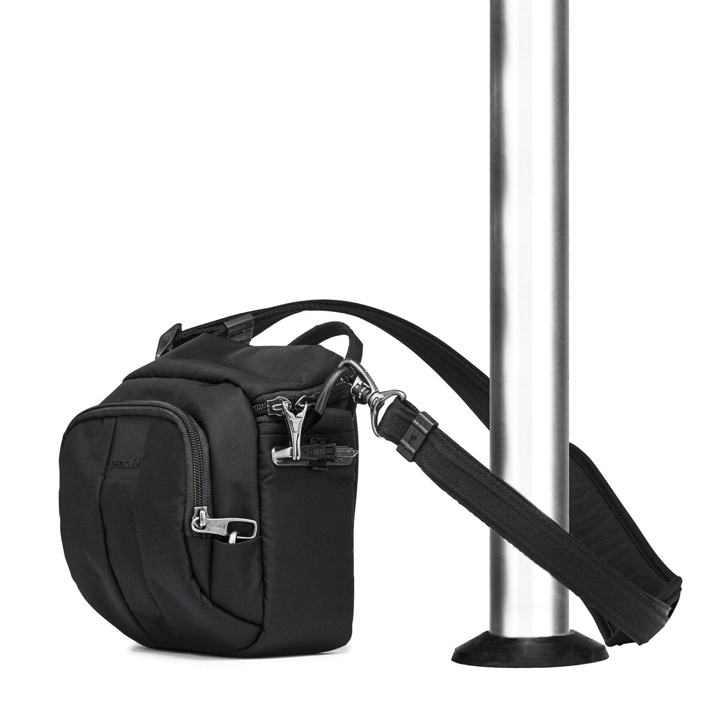 Camsafe LS Anti-Theft Square Crossbody Camera Bag, Black