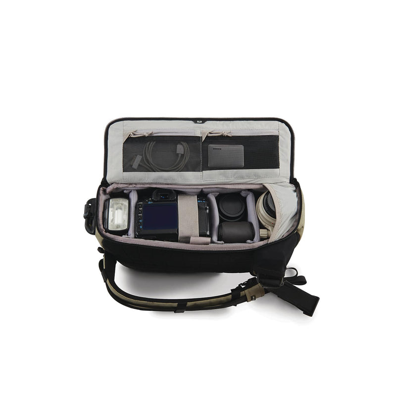 Camsafe Z14 Anti-Theft Camera And Tablet Cross Body Pack, Slate Green