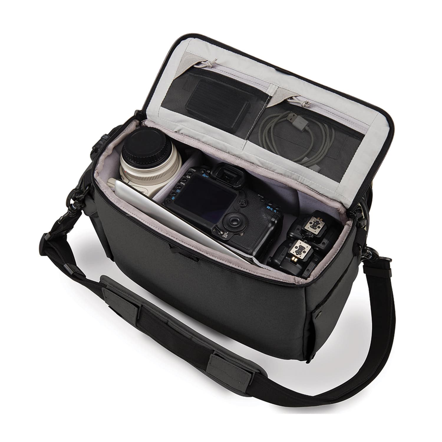 Camsafe Z15 Anti-Theft Camera & Tablet Shoulder Bag
, Charcoal
