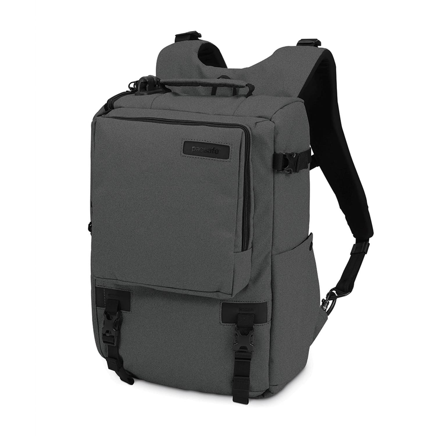 Camsafe Z16 Anti-Theft Camera And 13" Laptop Backpack, Charcoal