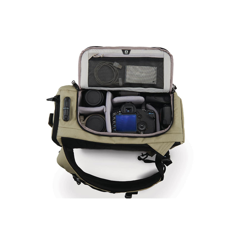 Camsafe Z25 Anti-Theft Camera And 15" Laptop Backpack, Slate Green
