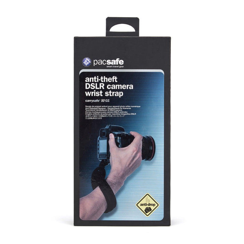 Carrysafe 50 GII Anti-Theft DSLR Camera Wrist Strap, Hawaiian Blue