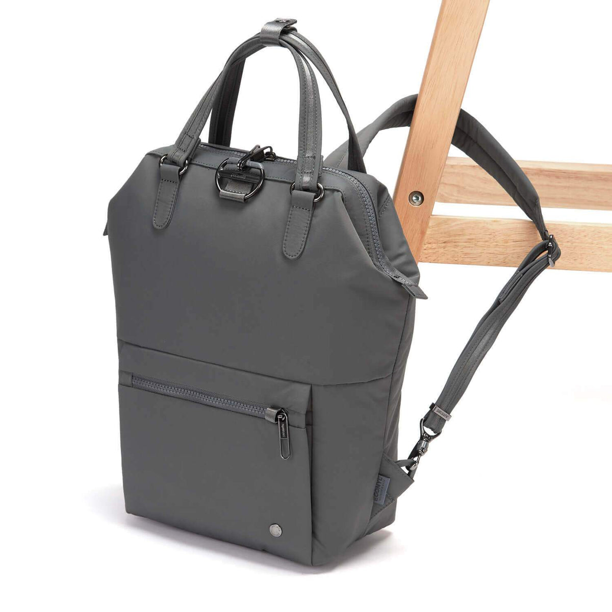 Citysafe CX Anti-Theft Mini Backpack, Econyl Storm