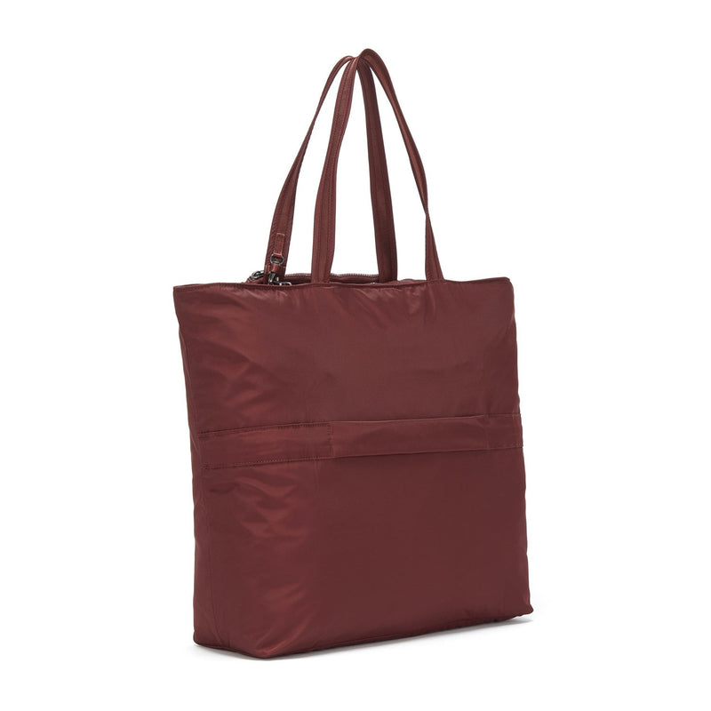 Citysafe CX Anti-Theft Packable Horizontal Tote, Merlot