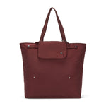 Citysafe CX Anti-Theft Packable Horizontal Tote, Merlot