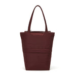 Citysafe CX Anti-Theft Packable Vertical Tote, Merlot