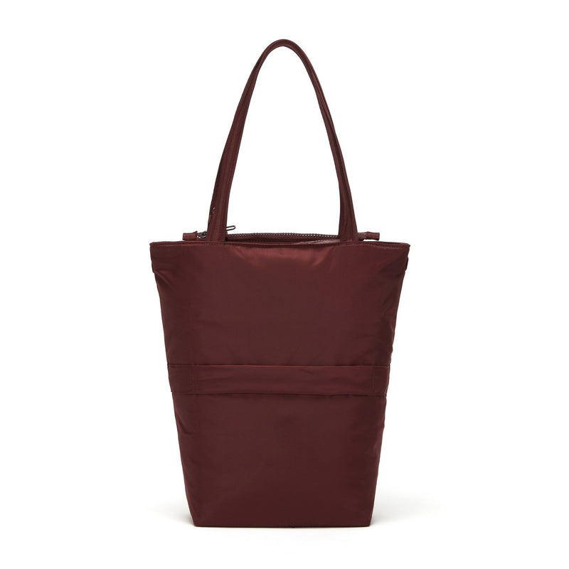 Citysafe CX Anti-Theft Packable Vertical Tote, Merlot