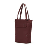Citysafe CX Anti-Theft Packable Vertical Tote, Merlot
