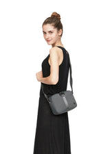 Citysafe CX Anti-Theft Square Crossbody, Storm ECONYL