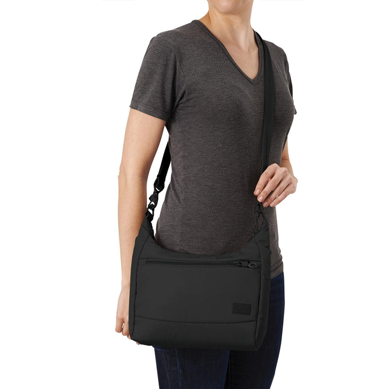 Citysafe CS100 Anti-Theft Travel Handbag, Black