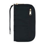 Citysafe CX RFID Blocking Zip Wristlet Wallet, Black