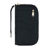 Citysafe CX RFID Blocking Zip Wristlet Wallet, Black