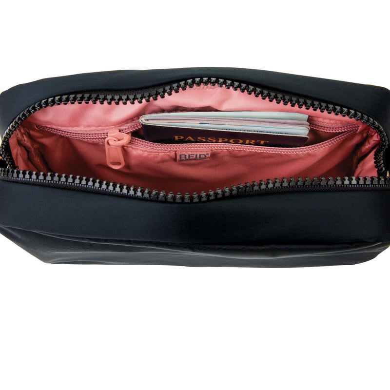 Citysafe CX Anti-Theft Square Crossbody, Black