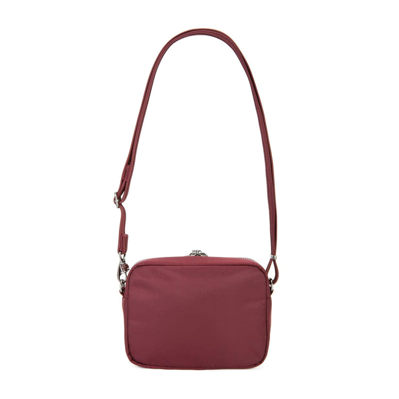 Citysafe CX Anti-Theft Square Crossbody, Merlot