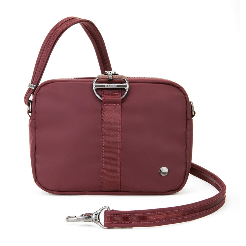 Citysafe CX Anti-Theft Square Crossbody, Merlot