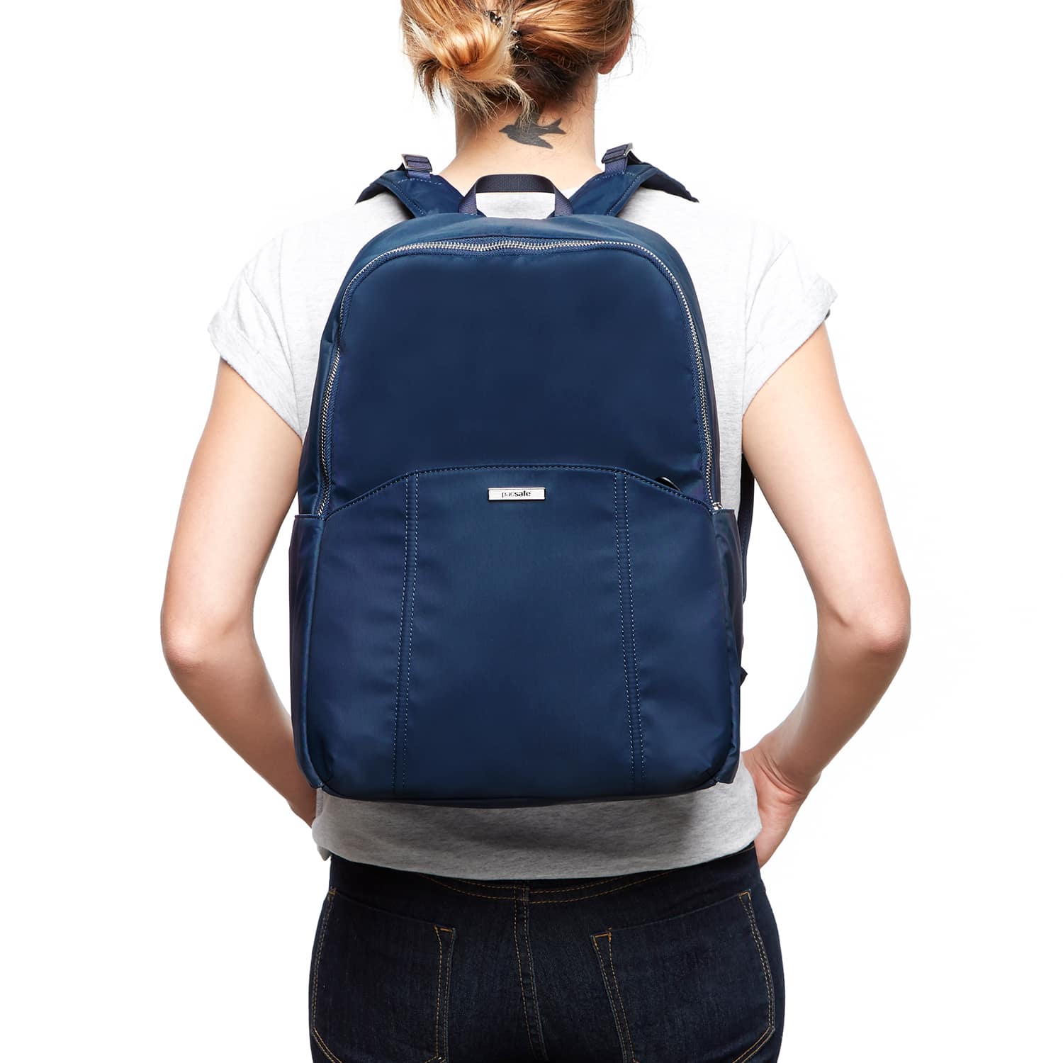 Citysafe Ts350 Anti-Theft Backpack, Iron Blue