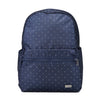 Daysafe Anti-Theft Backpack, Navy Polka Dot