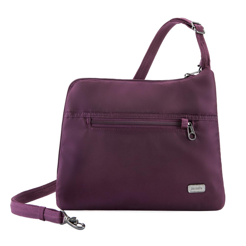 Daysafe Anti-Theft Slim Crossbody Bag, Blackberry