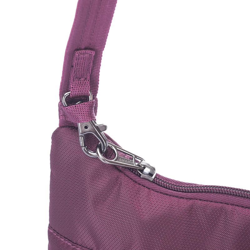 Daysafe Anti-Theft Slim Crossbody Bag, Blackberry